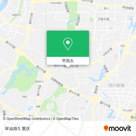 翠渝路5地图
