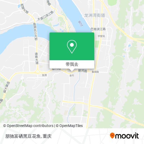 朋驰富硒黑豆花鱼地图