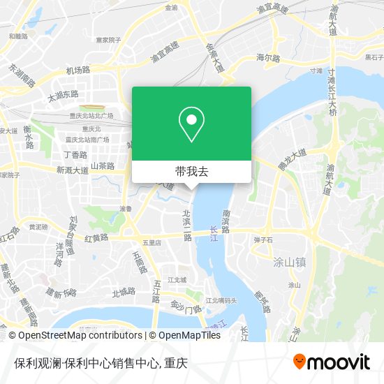 保利观澜·保利中心销售中心地图