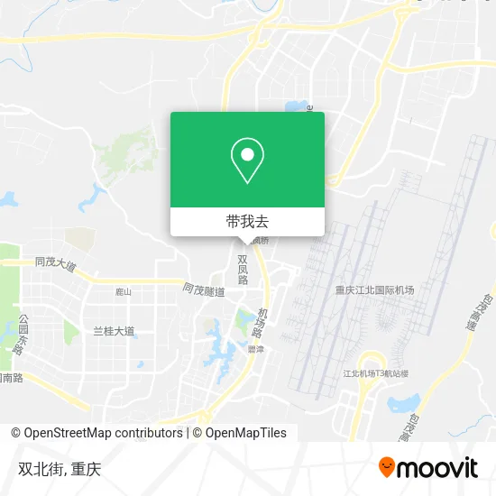 双北街地图