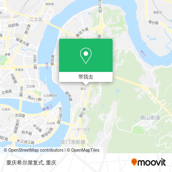 重庆希尔屋复式地图