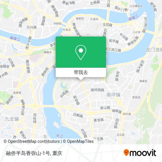 融侨半岛香弥山-1号地图