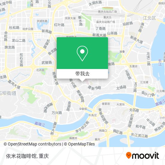 依米花咖啡馆地图