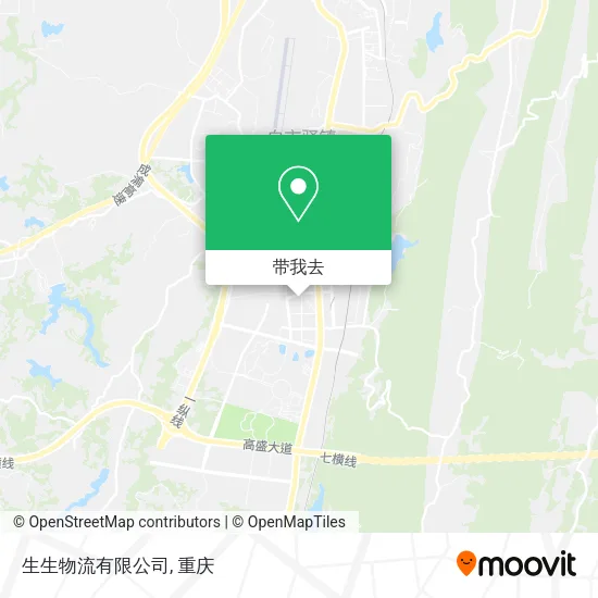 生生物流有限公司地图