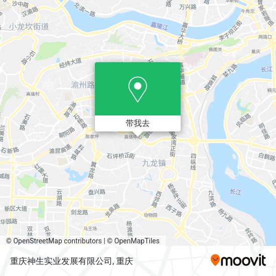 重庆神生实业发展有限公司地图
