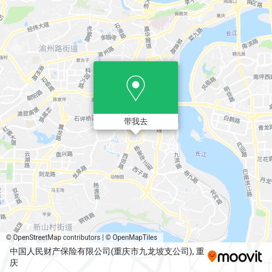 中国人民财产保险有限公司(重庆市九龙坡支公司)地图