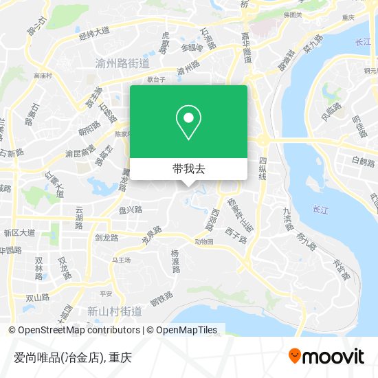 爱尚唯品(冶金店)地图