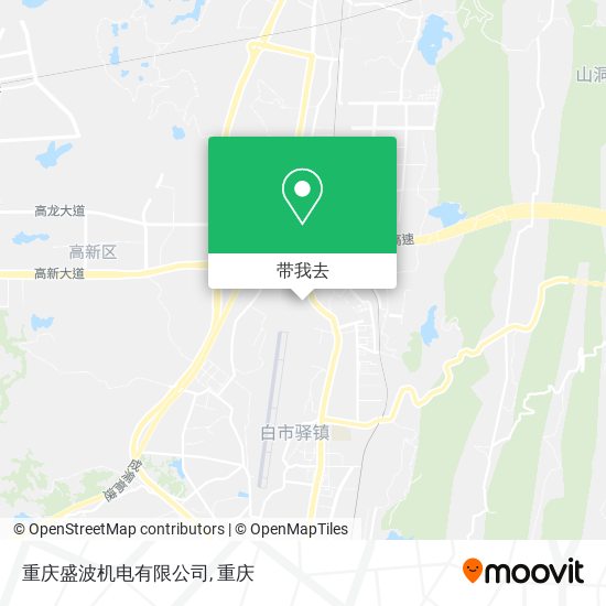 重庆盛波机电有限公司地图