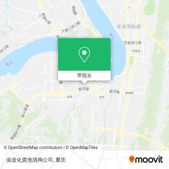 渝波化粪池清掏公司地图