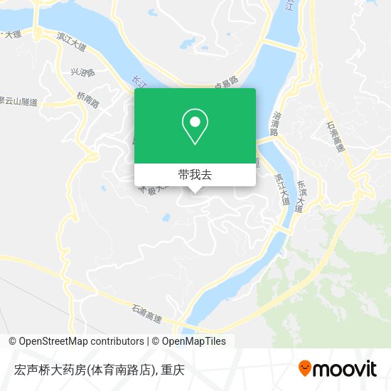 宏声桥大药房(体育南路店)地图