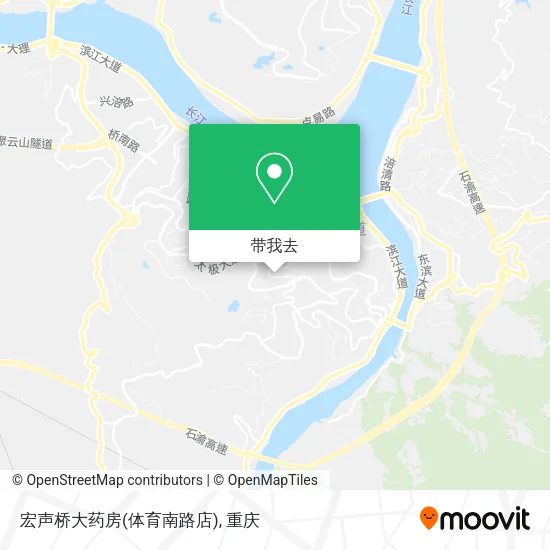 宏声桥大药房(体育南路店)地图