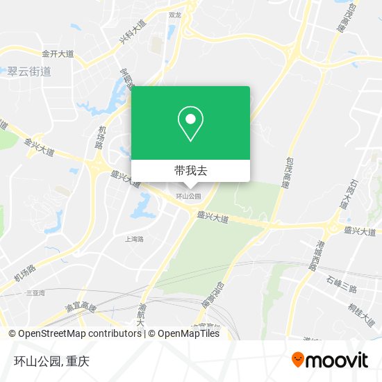 环山公园地图