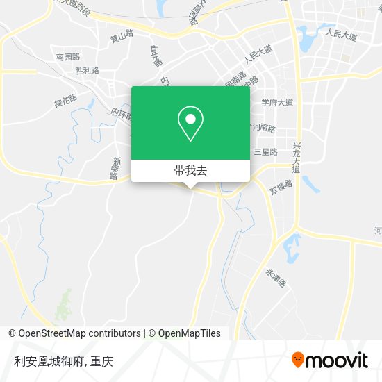 利安凰城御府地图