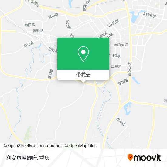 利安凰城御府地图