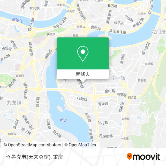 怪兽充电(天来会馆)地图