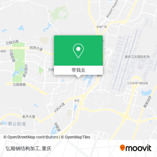 弘顺钢结构加工地图