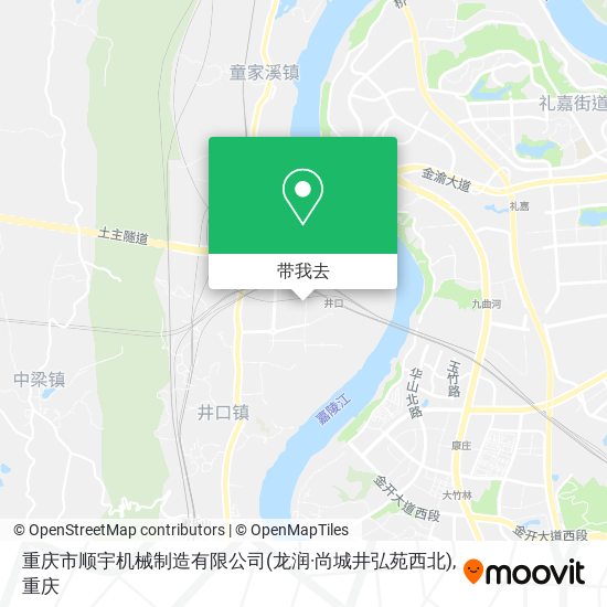 重庆市顺宇机械制造有限公司(龙润·尚城井弘苑西北)地图