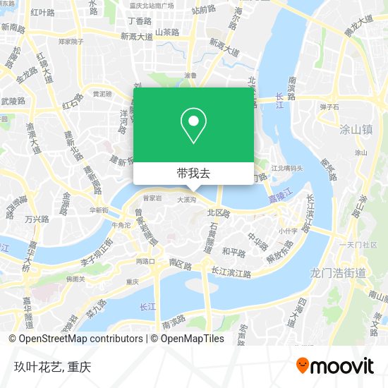 玖叶花艺地图