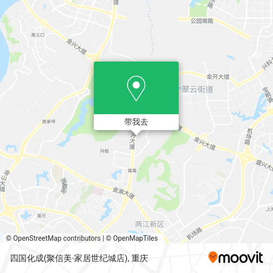 四国化成(聚信美·家居世纪城店)地图