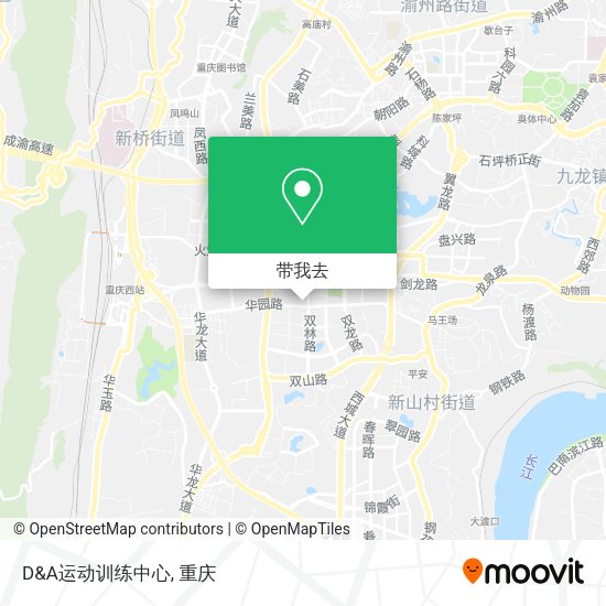 D&A运动训练中心地图