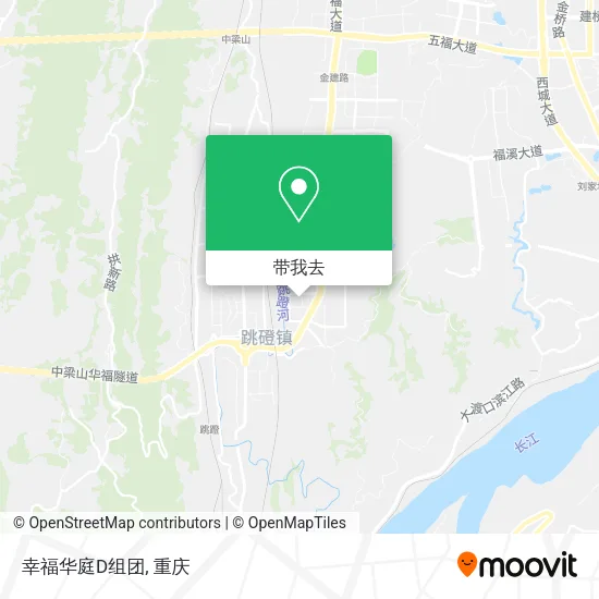 幸福华庭D组团地图