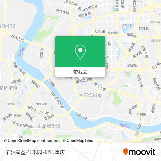 石油家益·佳禾园 -B区地图