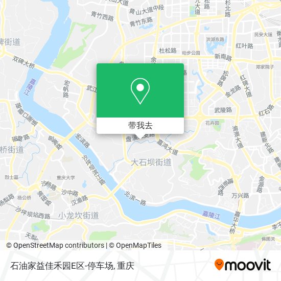 石油家益佳禾园E区-停车场地图
