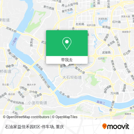 石油家益佳禾园E区-停车场地图