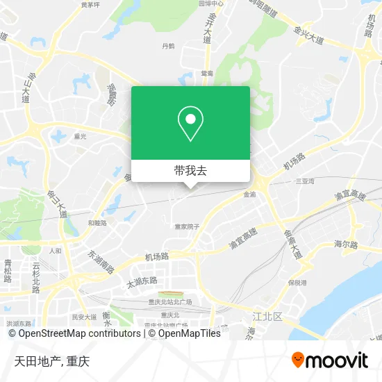 天田地产地图