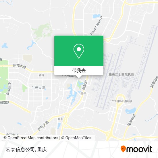 宏泰信息公司地图