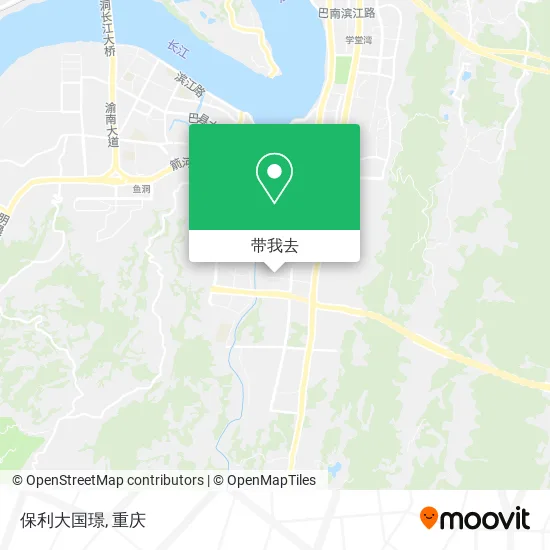 保利大国璟地图