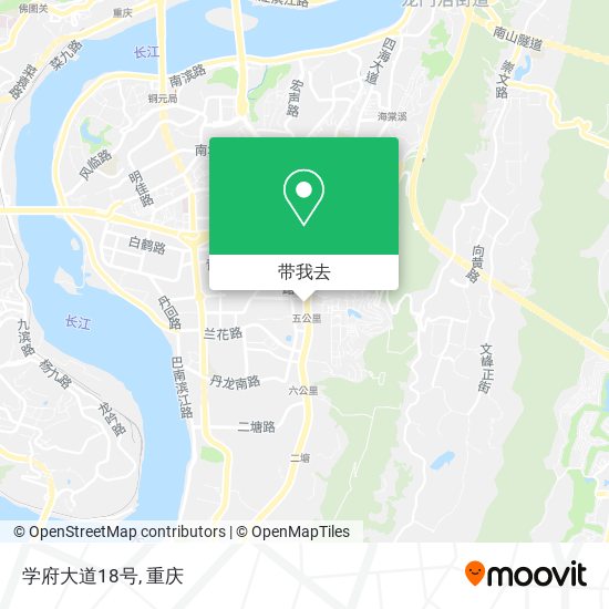 学府大道18号地图