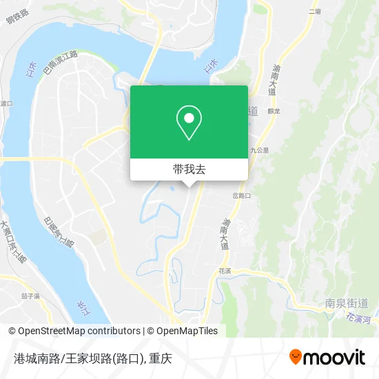 港城南路/王家坝路(路口)地图