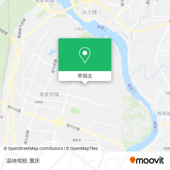 温纳驾校地图