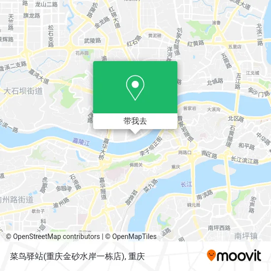 菜鸟驿站(重庆金砂水岸一栋店)地图