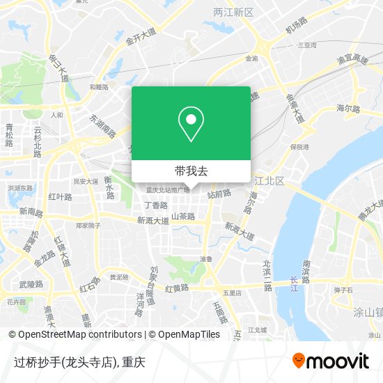 过桥抄手(龙头寺店)地图
