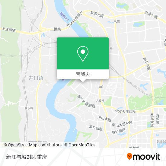 新江与城2期地图