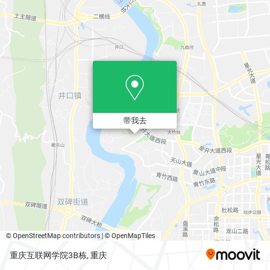 重庆互联网学院3B栋地图