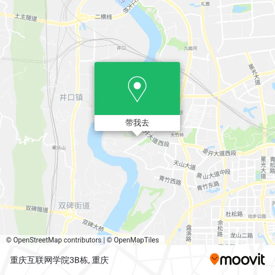 重庆互联网学院3B栋地图