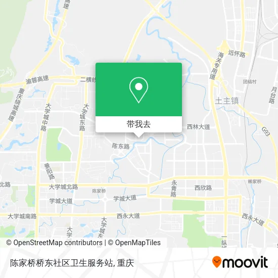 陈家桥桥东社区卫生服务站地图