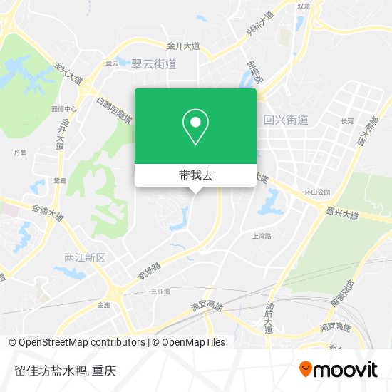 留佳坊盐水鸭地图