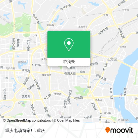 重庆电动窗帘厂地图