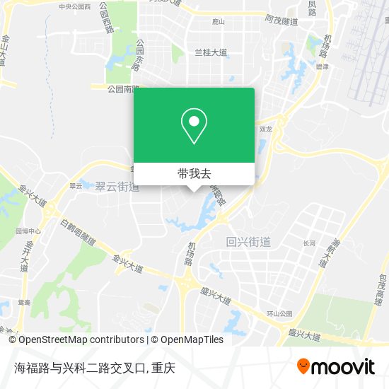 海福路与兴科二路交叉口地图