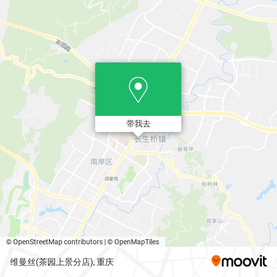 维曼丝(茶园上景分店)地图