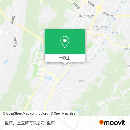 重庆川上医药有限公司地图