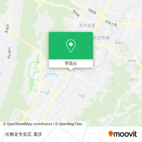 佐狮龙专卖店地图