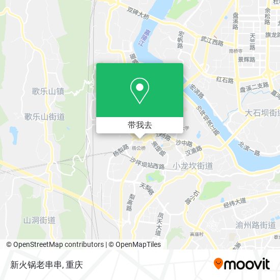 新火锅老串串地图