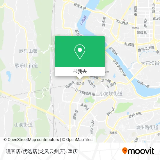 嘿客店/优选店(龙凤云州店)地图