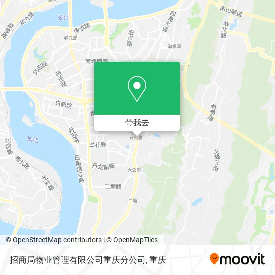 招商局物业管理有限公司重庆分公司地图