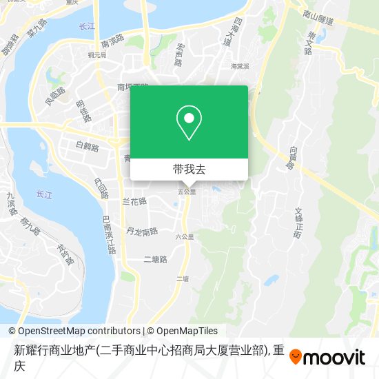 新耀行商业地产(二手商业中心招商局大厦营业部)地图
